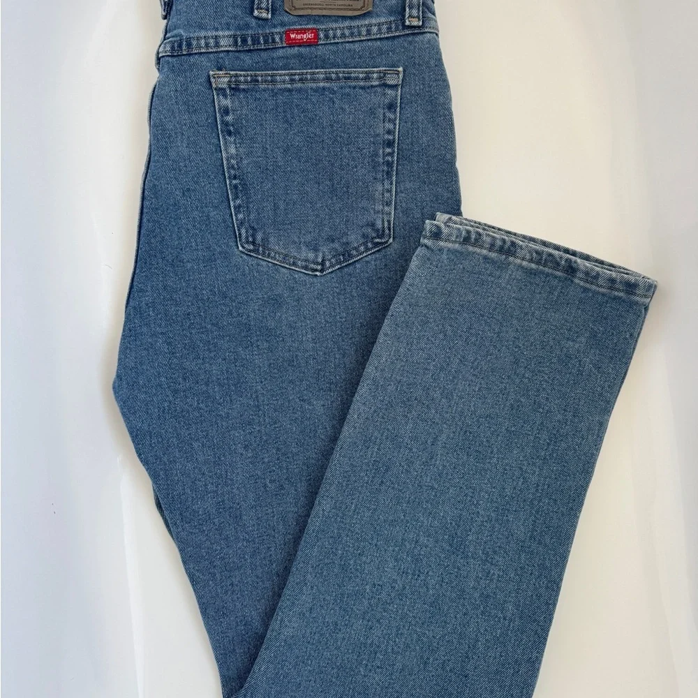 Wrangler‎ jeans Blue Straight relaxed Leg Jeans 36x32
